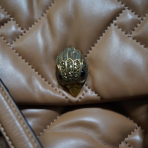 Kurt Geiger London XXL Soft Quilted Leather Kensington Shoulder Bag - Picture 4 of 11